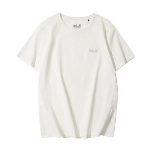 JackWolfskin狼爪春夏新款吸湿速干T恤女款透气休闲短袖A66030