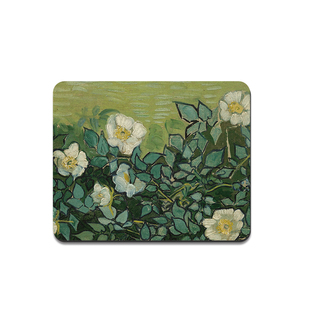 梵高油画小号鼠标垫女生个性创意软垫办公加厚防滑电脑桌面护腕垫