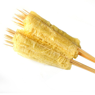豆皮串烤豆皮铁板豆皮500串包邮冷冻食材商用景区烧烤地摊食材