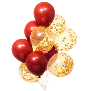 气球婚房布置套装结婚订婚装饰场景布置用品大全红色双层婚礼网红