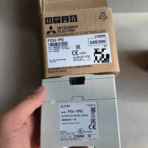 FX3U1PG三菱PLC模块数量一台 检测 议价