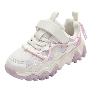 巴拉巴拉童鞋儿童运动鞋女童网布鞋冬季鞋子老爹鞋防滑潮舒适潮流