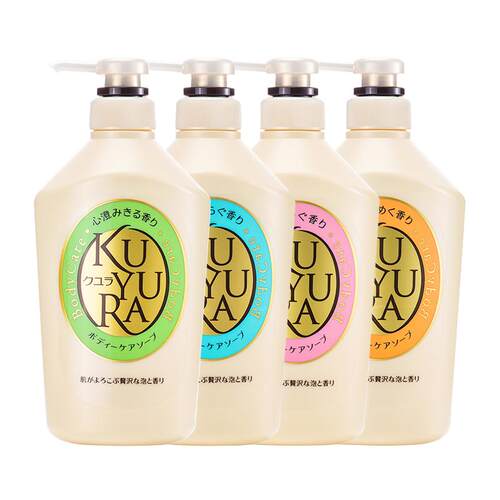 【限时专享】日本可悠然美肌沐浴露持久留香沐浴乳男女滋润550ml
