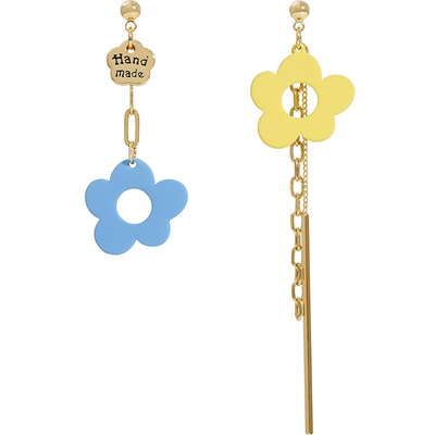 小众气质独特设计感花朵耳钉