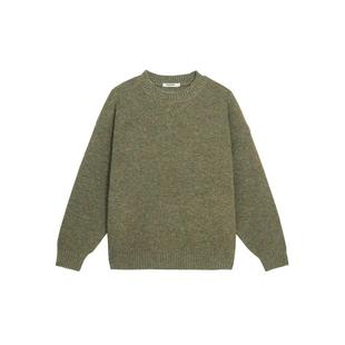 【羊毛圈圈纱】BODYDREAM毛衣男圆领保暖毛线衫松弛感复古针织衫