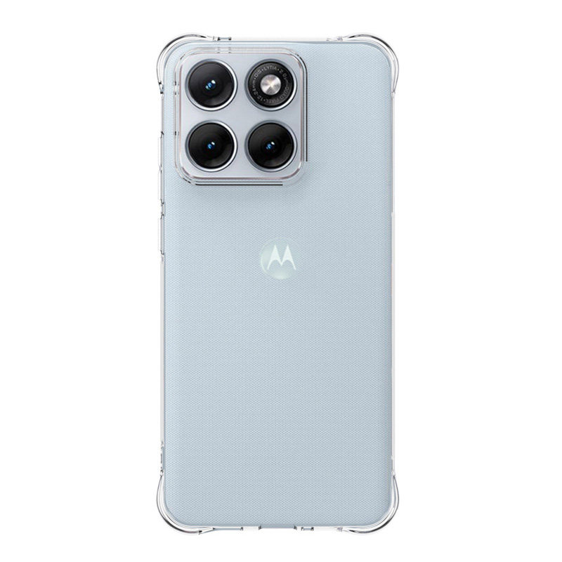 适用摩托罗拉Moto Edge70 Fusion 5G手机壳透明软壳气囊防摔保护套全包边软硅胶时尚简约男女款