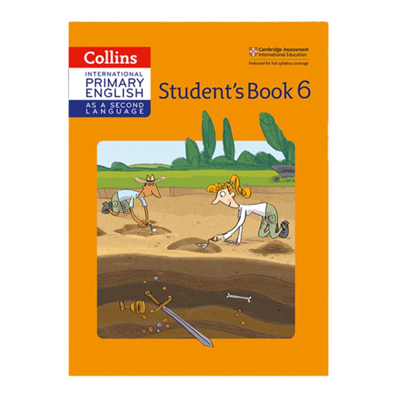 英国国际学校小学六年级英语教材练习册2册 Collins Primary English Student's Book Workbook Stage 6 英文原版 进口英语书籍