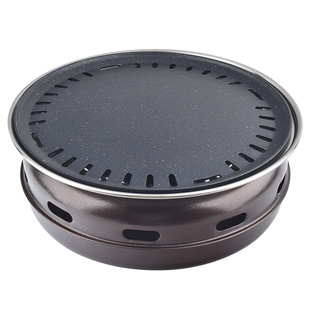 韩式碳烤炉家用大号烤肉炉子户外烧烤炉商用围炉煮茶炭烤炉烤肉锅