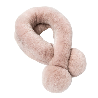 黎宿locsoon獭兔毛真兔毛围脖