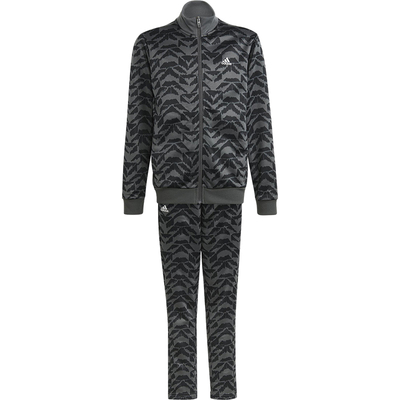 Adidas/阿迪达斯正品春秋新款大童运动休闲长袖套装HR6401