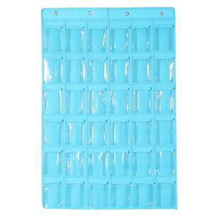 手机存放袋收纳袋挂袋墙挂式透明放手机袋子幼儿园药袋门后卡袋