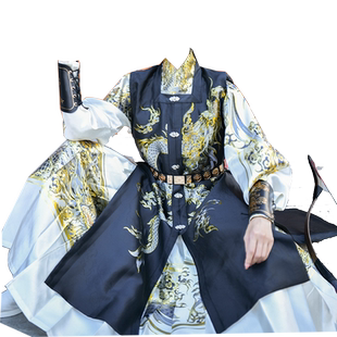 【如梦霓裳|问心】原创明制汉服男女飞鱼服西塘文化周联名走秀款