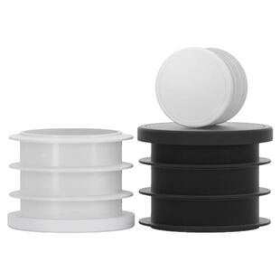 方管堵塞头塑料堵头盖帽方钢塞头方管封口盖堵帽堵盖管塞防滑脚垫