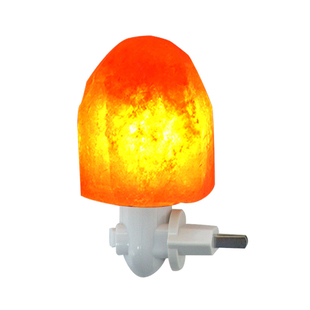 水晶喜马拉雅天然水晶盐灯 小壁灯插座节能卧室床头婴儿喂奶夜灯