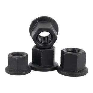 法兰螺母带垫加厚加高六角带介模具压板螺帽M8M10M12M14M16M20M24