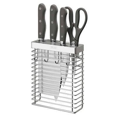 壁挂式厨房304不锈钢刀架