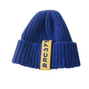 韩国婴儿秋冬季新生儿童帽女宝宝毛线帽子男童0一1岁冬天针织帽潮