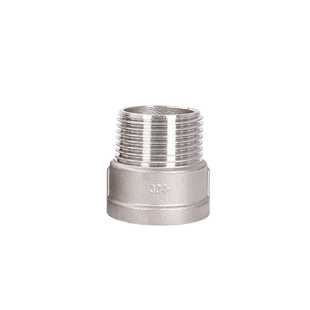 304不锈钢内外丝直接延长管4分6分异径管箍变径内外牙大小头接头