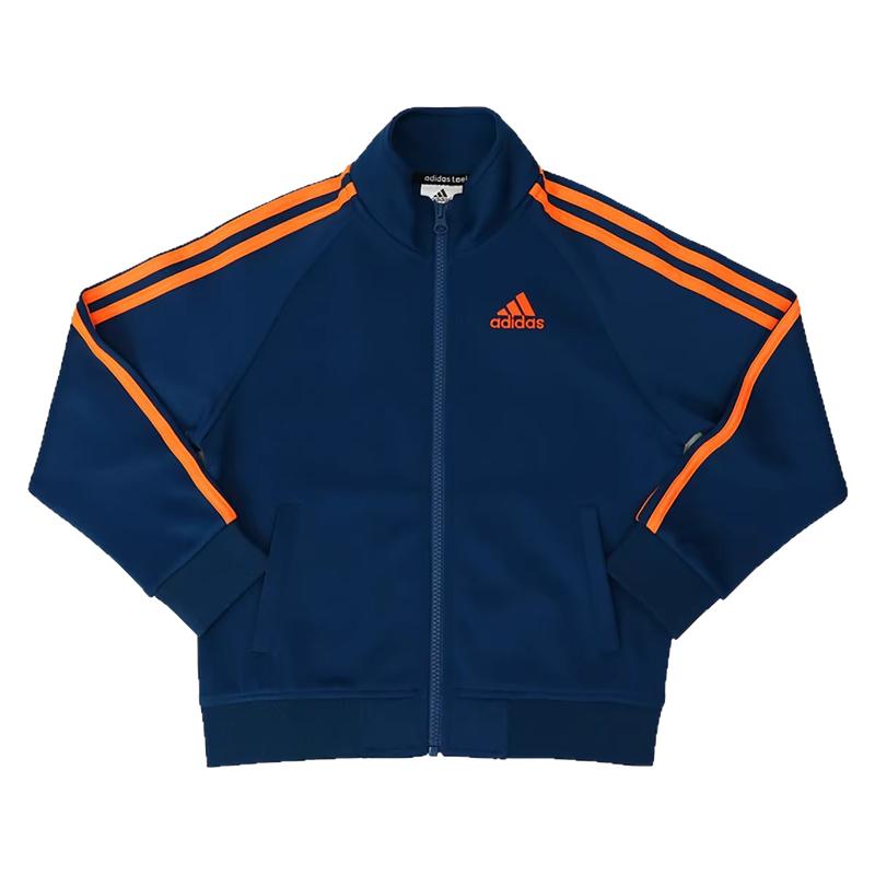 adidas阿迪达斯童装男女童运动夹克春秋天正品新款立领儿童外套