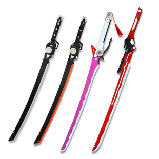 战双帕弥什 cos道具露西亚深红之渊红樱 红莲 黑莲 粉樱 武器