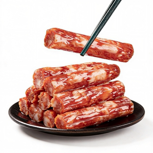 广味腊肠广式腊味麻辣香肠煲仔饭甜味500g正宗农家自制非四川特产