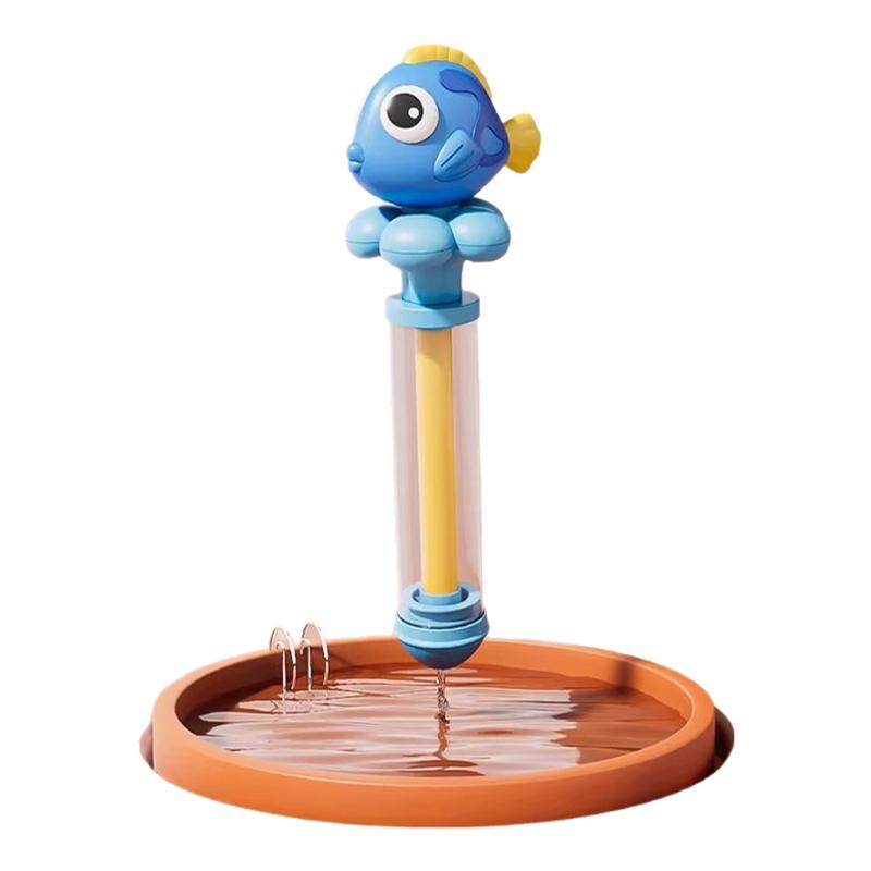 水槍兒童玩具抽拉式小丑魚