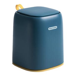 井柚桌面垃圾桶带盖北欧创意卧室办公桌茶几可爱少女小垃圾筒家用