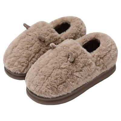 棉拖鞋男士冬季包跟2025新款冬天