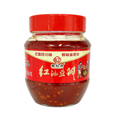 老灶头红油豆瓣酱500g6kg巴蜀川味烹饪小炒蘸酱拌面拌饭凉皮凉拌