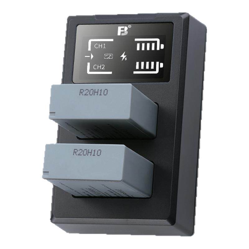 沣标LP-E12两电双充USB充电器Canon佳能EOS 100D单反M2 M M50 M200相机M100电池M10微单SX70数码相机备用座充