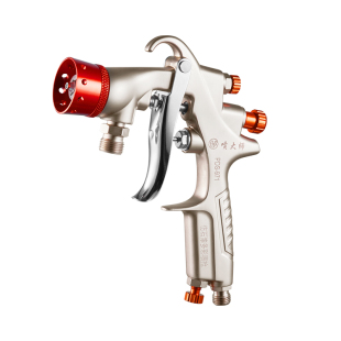 喷大师971双头水包砂专用喷枪仿石漆无针喷涂枪水包水多彩漆喷枪