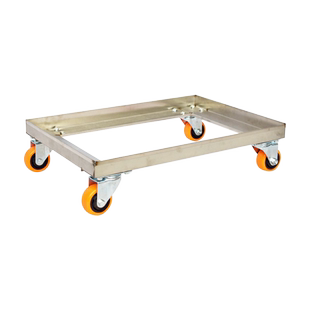 不锈钢乌龟车镂空车移动台车周转专用车四轮架车万向轮可定制尺寸