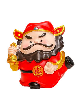 防小人退厄运！持玲钟馗桌面摆件