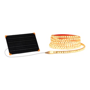 鱼缸灯带太阳能充电款古法养鱼陶瓷水缸专用防水户外庭院氛围灯条