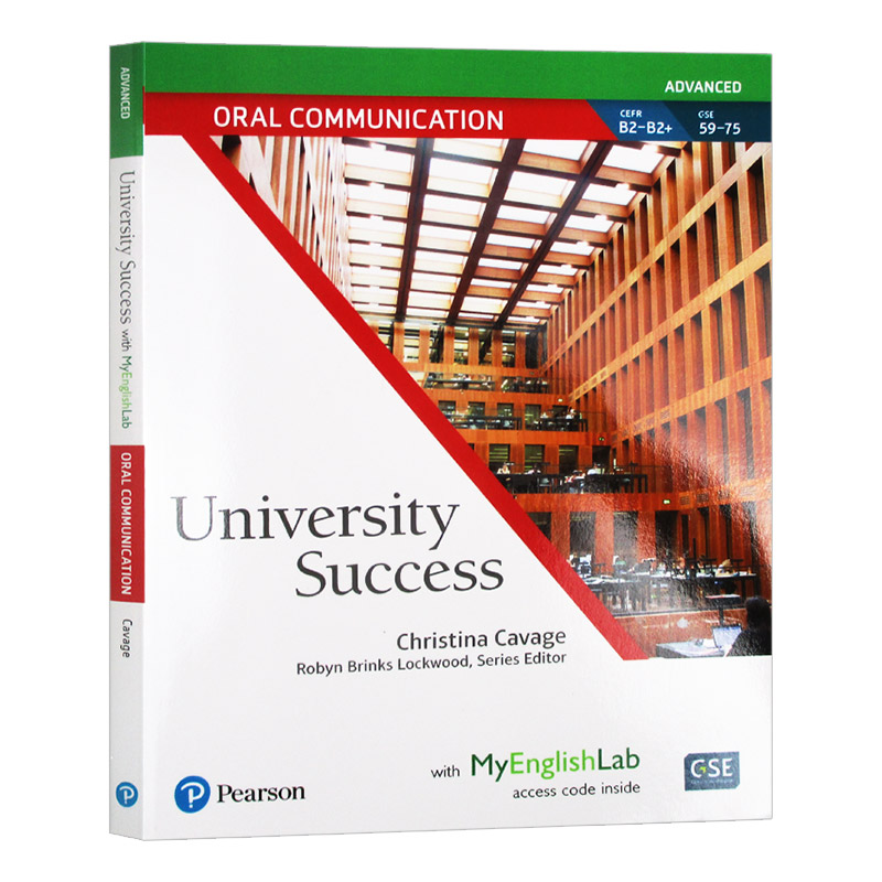 大学成功口语交流 高级学生书 University Success Oral Communication Advanced Student Book with MyLab 英文原版 英文版英语书
