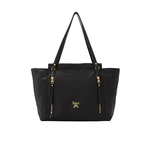 SaladBright Light尼龙托特包大容量手提包包通勤单肩女包妈咪包