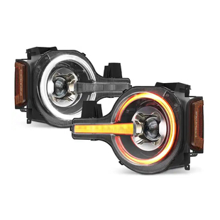 福特烈马大灯LED汽车总成带DOT认证适用于FORD BRONCO 2021-2023