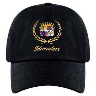 ideea点子点子「皇家徽章」复古老钱风刺绣棒球帽 团