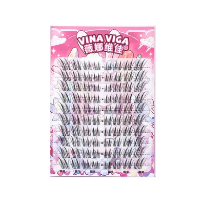 薇娜维佳泰式斜飞假睫毛