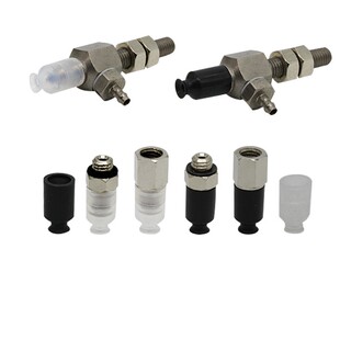 AIRBEST真空吸盘SZU4N/WS-LA4/6-M5M工业气动机械手抓取扁平硅胶