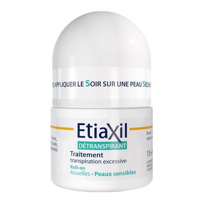 法国Etiaxil安涂身去体味止汗露15ml腋下走珠淡香男女去臭味持久