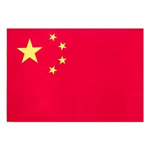 得力中国国旗一二三四五号国旗12345号国旗党旗五星红旗子小中大号户外标准红旗国庆节旗杆学校企业室外屋顶