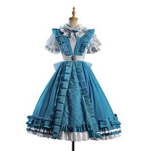 猫漫MOMENT第五人格cos记者-梦境中的爱丽丝cosplay演绎之星时装