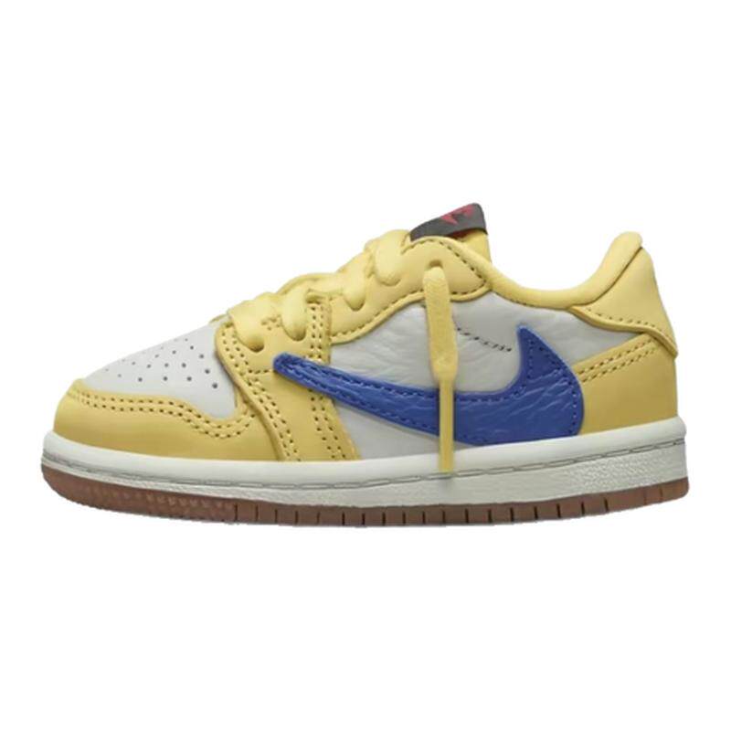 NIKE/耐克婴幼童JORDAN 1 新款百搭缓震运动休闲板鞋DZ5908-700