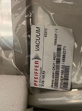 议价PFEIFFER 角阀 EVB160PA 26444-QA41-CKU1/66217 310VEP160-0