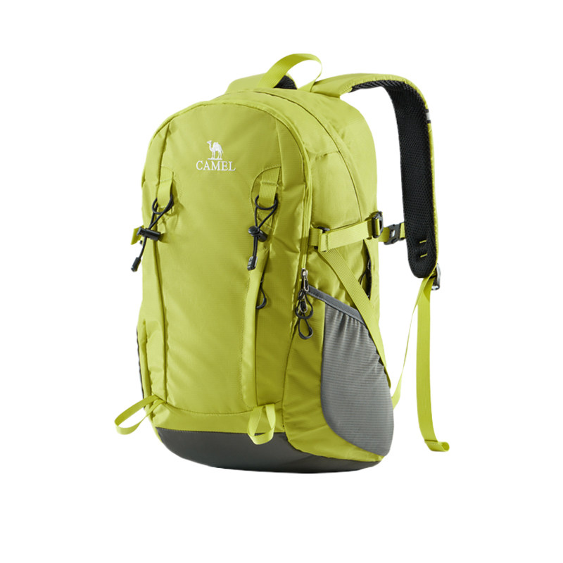 骆驼旅行双肩包男女士旅游登山包大学生上课通勤书包轻便背包徒步
