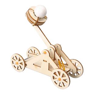 木制手工diy投石车小学生科技小制作手工拼装科学实验模型材料包