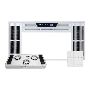 欧普达科奇全铝三电机双取暖浴霸集成吊顶五合一排气扇照明一体机