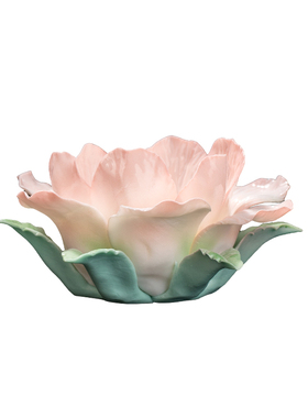 非遗手工牡丹瓷花手办小摆件底座