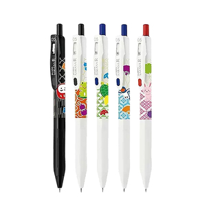 日本ZEBRA斑马限定马年中性笔浓芯白杆按动黑笔葬送的芙莉莲0.5mm方言联名JJ15学生考试刷题水笔合集进口文具